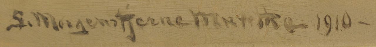 Morgenstjerne Munthe signaturen Schelpenvisser
