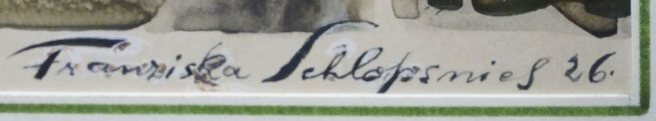 Franziska Schlopsnies signaturen Elegant paar