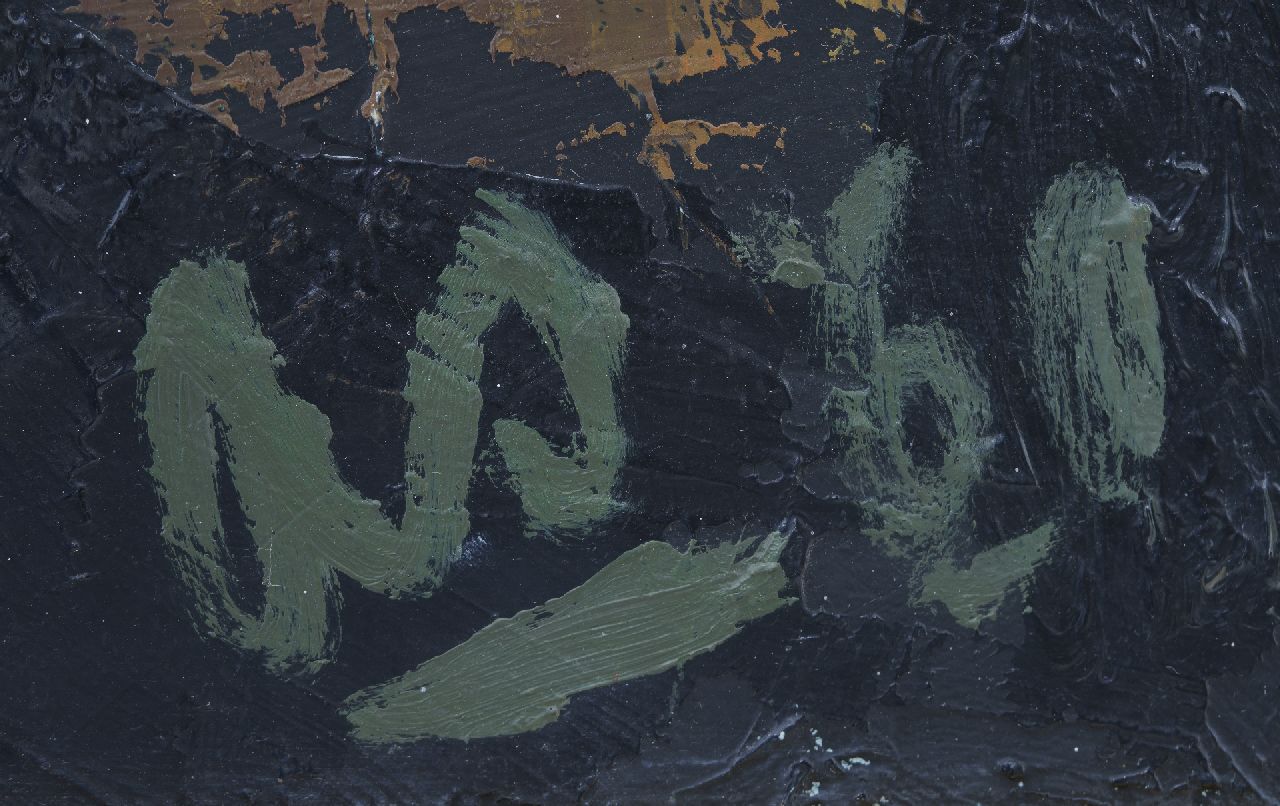 Ad Snijders signaturen Figuren in landschap