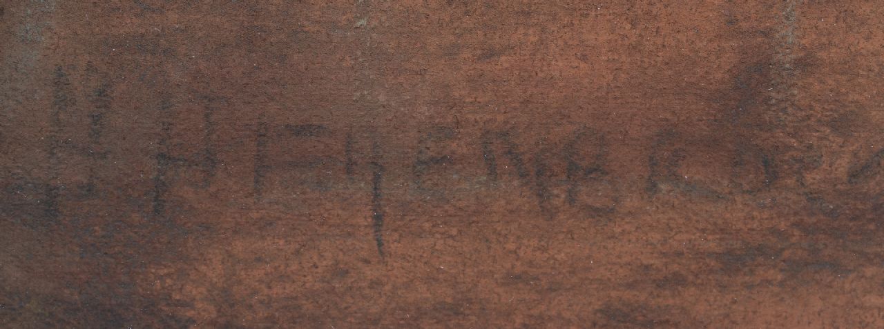 Herman Heijenbrock signaturen Stoffenverver