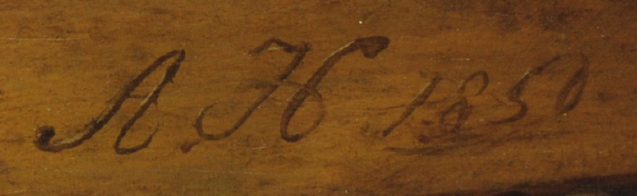 Adriana Haanen signaturen Gemengd boeket op een tafel