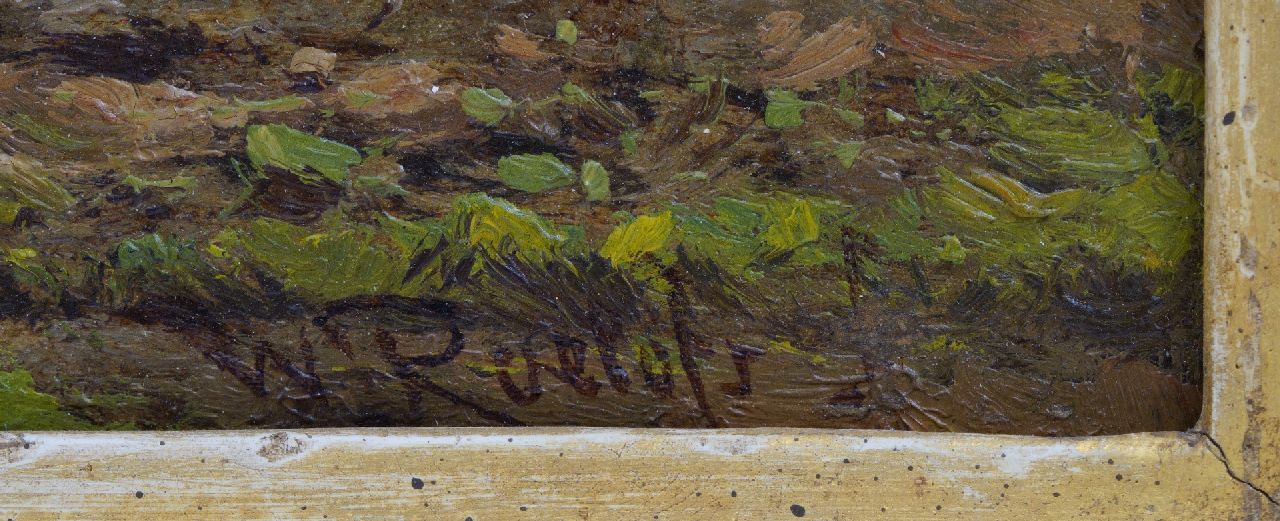 Willem Roelofs signaturen Achter de boerderij