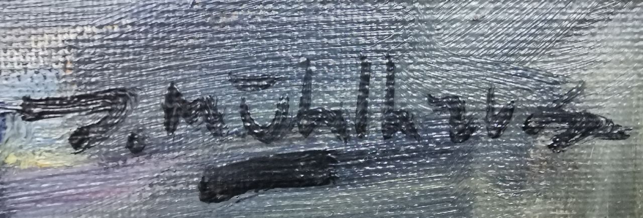 Daan Mühlhaus signaturen Plezierjachten in de haven van de KDRZV Dordrecht