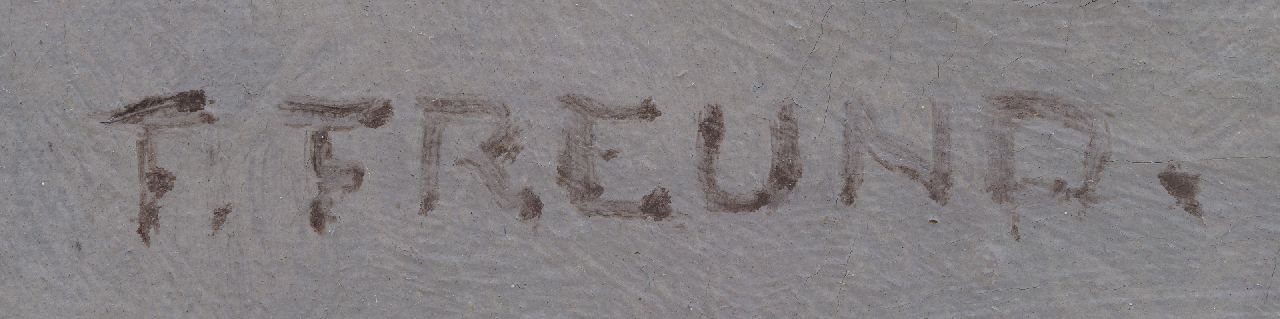 Fritz Freund signaturen Sneeuwpret