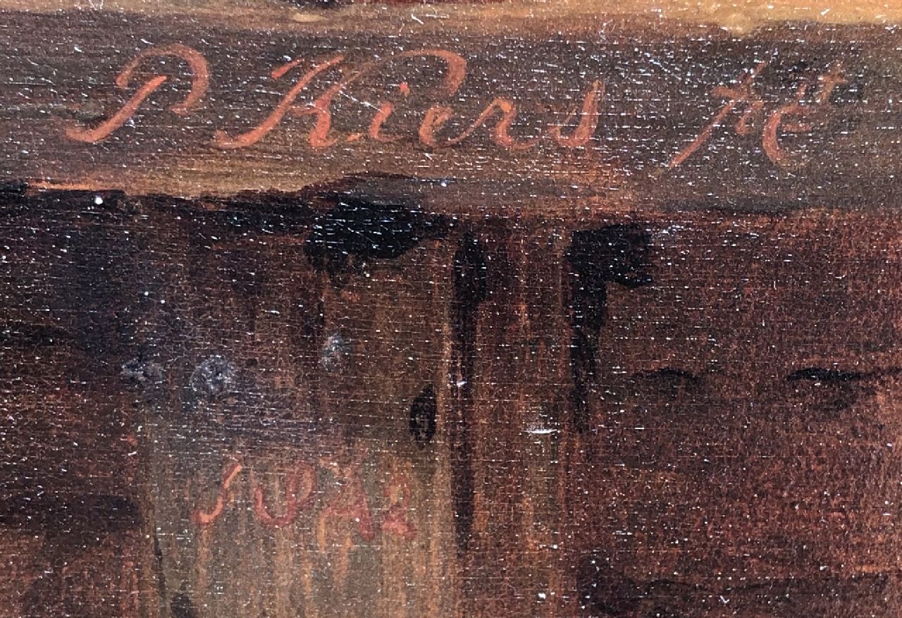 Petrus Kiers signaturen De brief