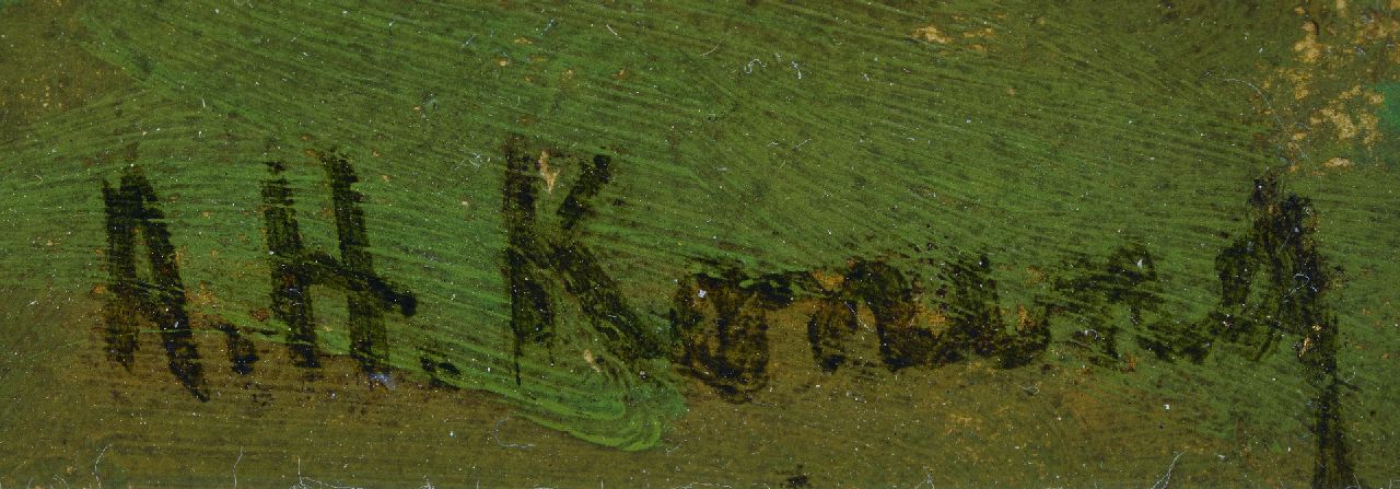 Arnold Koning signaturen Boerenerf