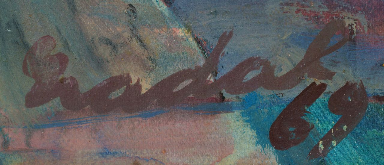 Carlos Nadal signaturen Interieur met figuren