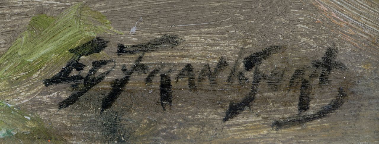Eduard Frankfort signaturen Op zusje passen
