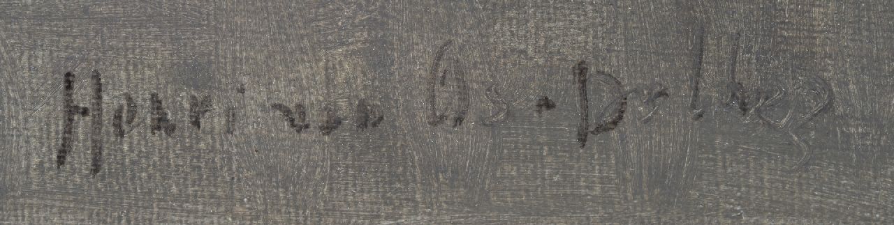 Henri van Os-Delhez signaturen Appelbloesem
