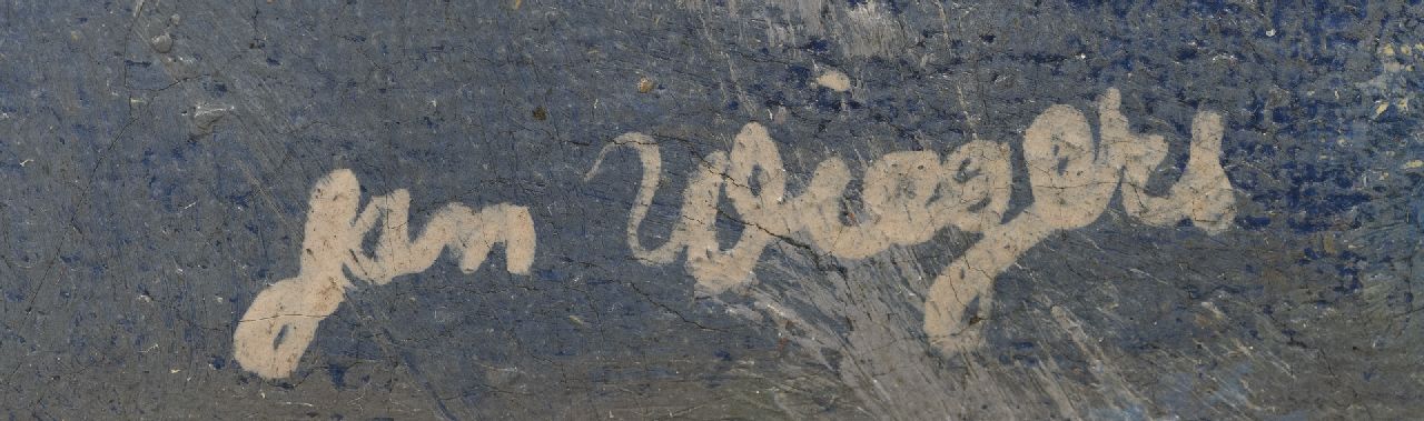 Jan Wiegers signaturen Staand naakt
