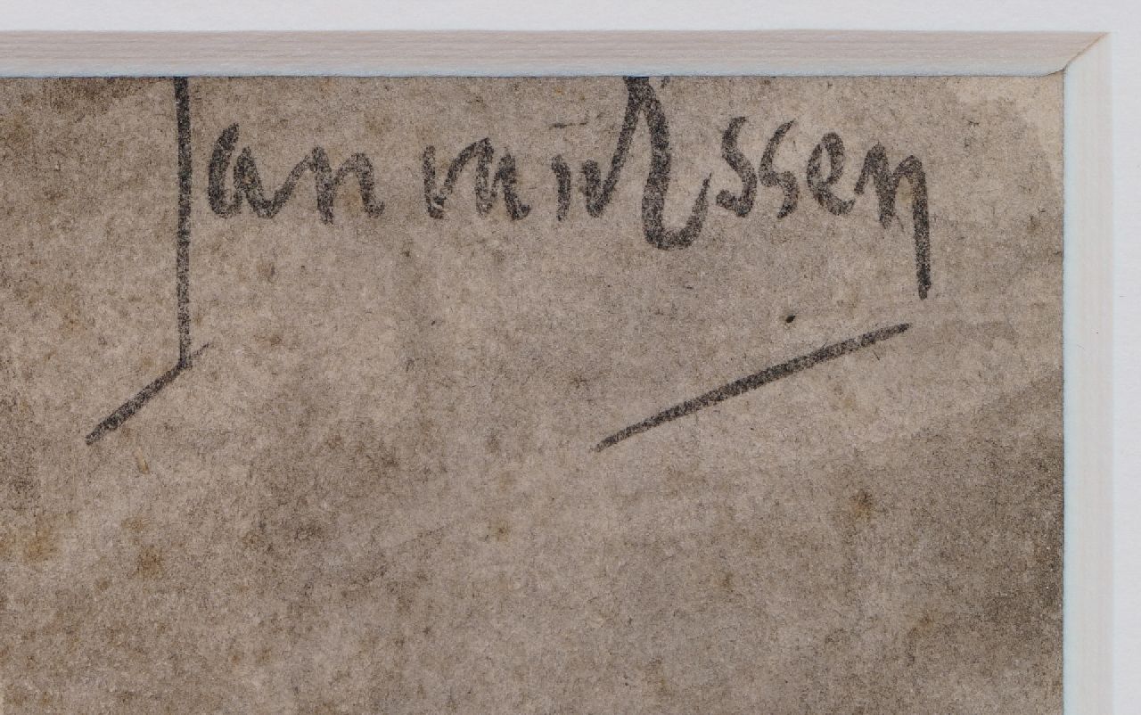 Jan van Essen signaturen Tijger in Artis, Amsterdam