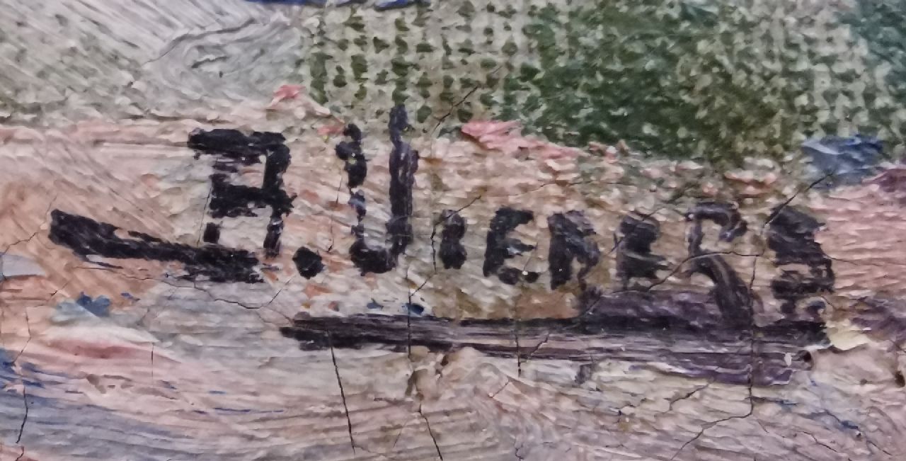 Ben Viegers signaturen In de moestuin