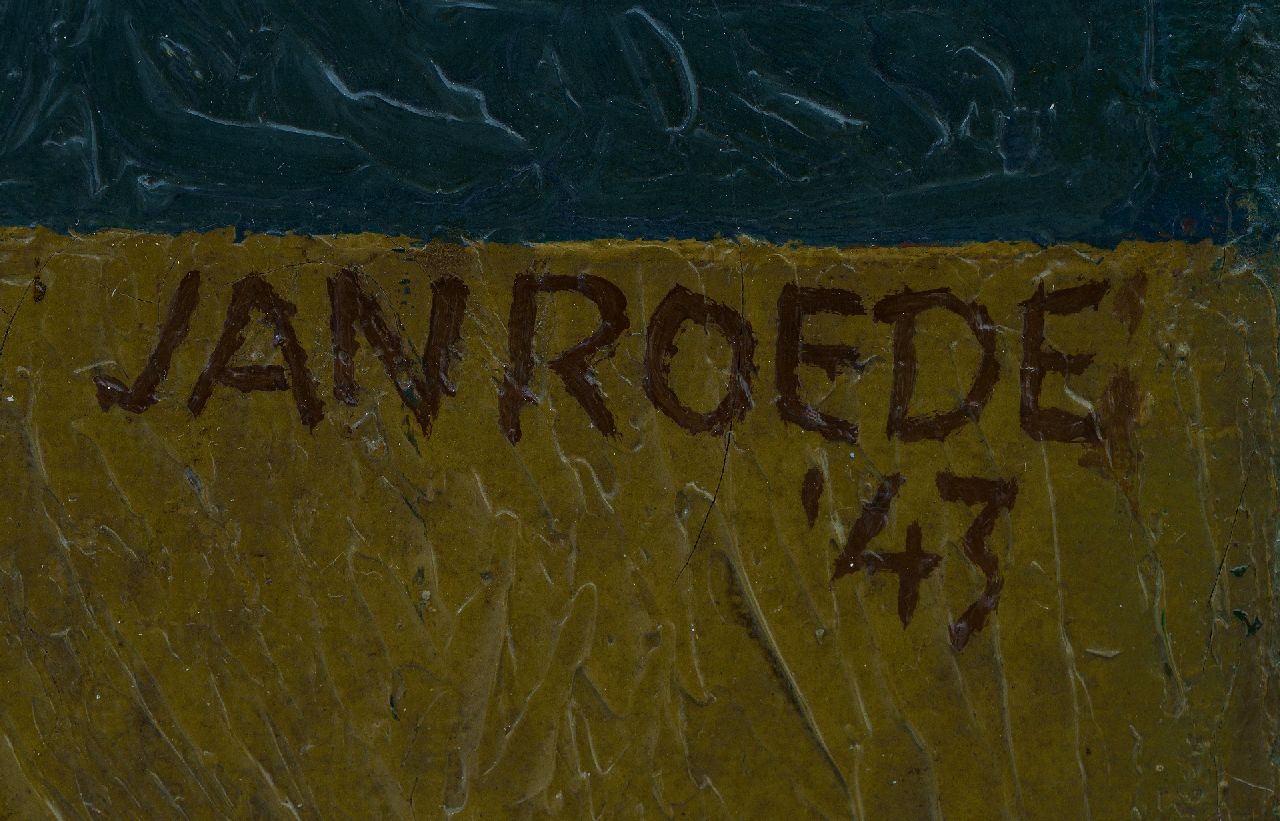 Jan Roëde signaturen Grootvader en kleindochter