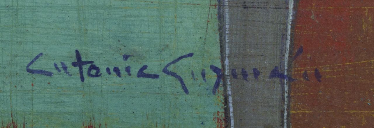 Antonia Guzmán signaturen Fortaleza (Fort)