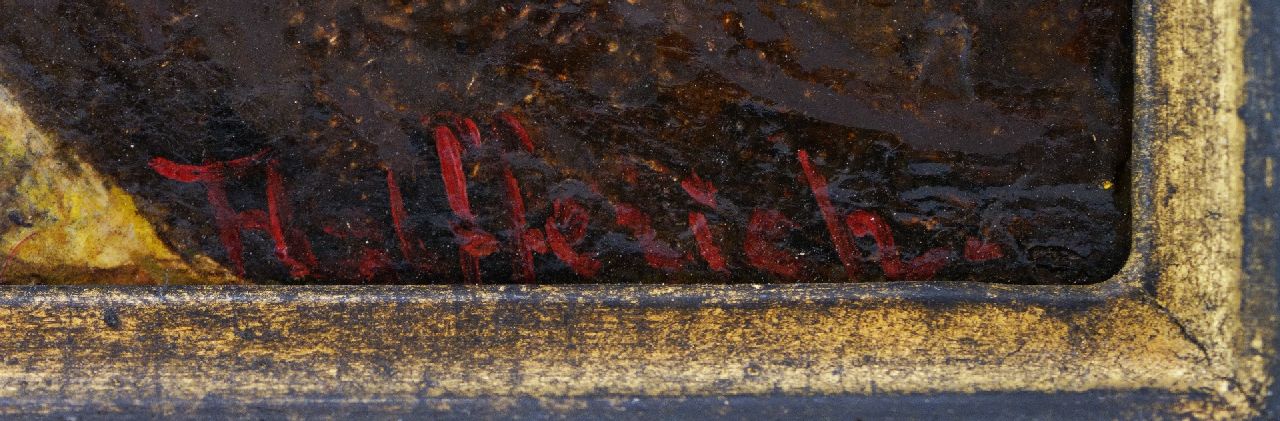 Frans Helfferich signaturen Voor de hoedenwinkel