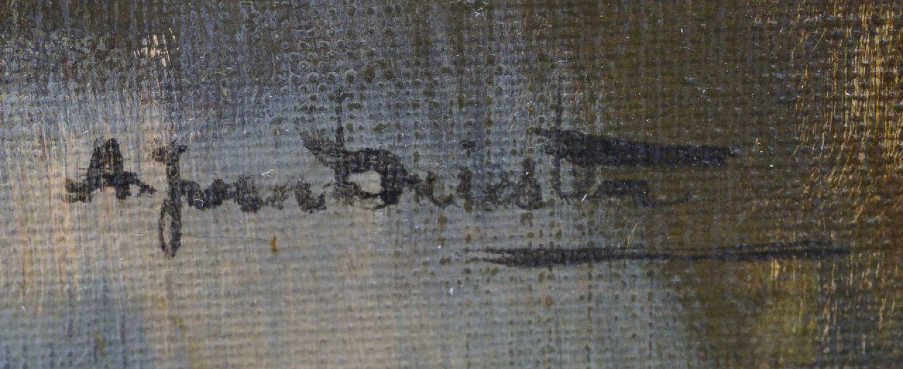 Arend Jan van Driesten signaturen Dorp aan het water
