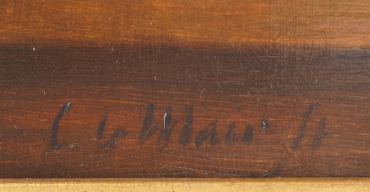 Cornelis Mair signaturen Stilleven met gildebeker