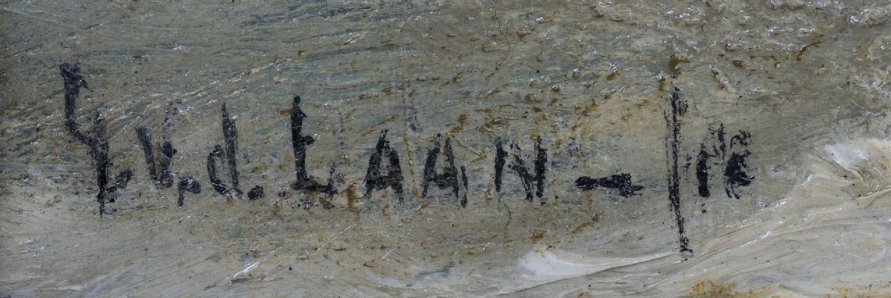 Gerard van der Laan signaturen Visser onder de kust
