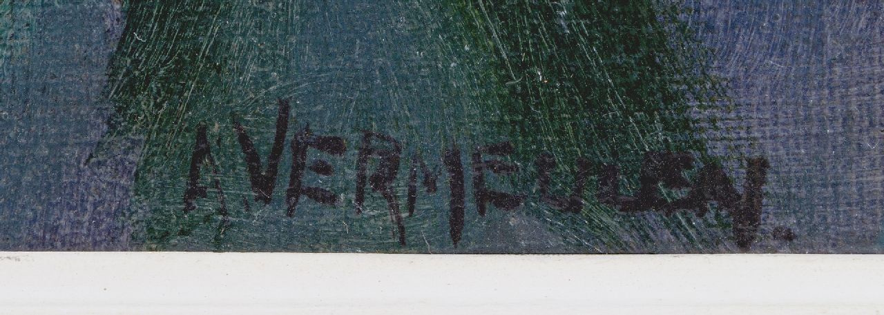 Adriaan Vermeulen signaturen Waterlelies