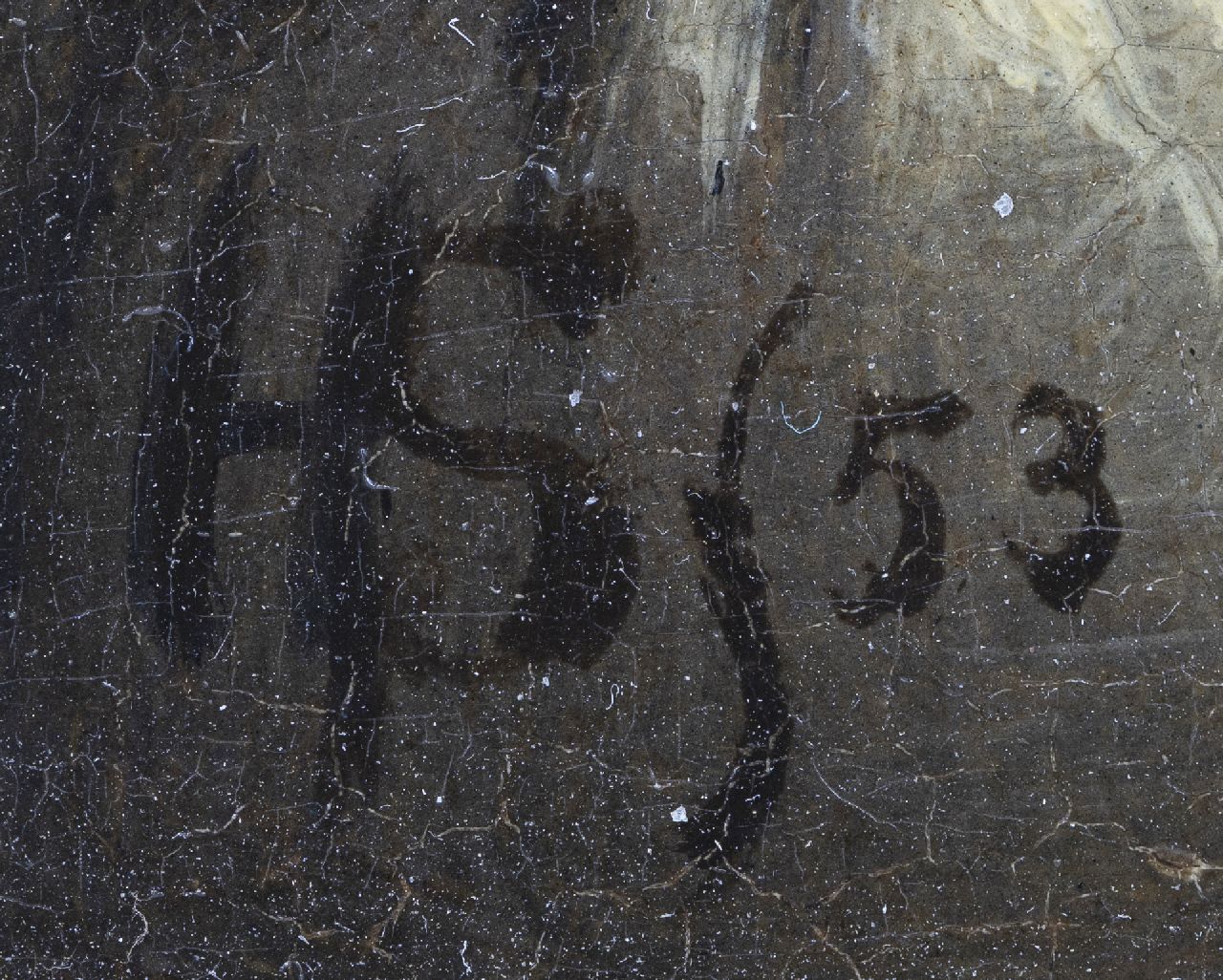 Hendricus Johannes Scheeres signaturen Voor de oven