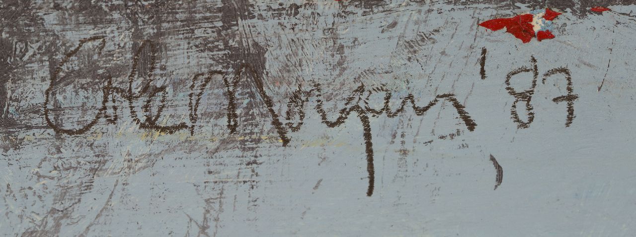 Cole Morgan signaturen Black board