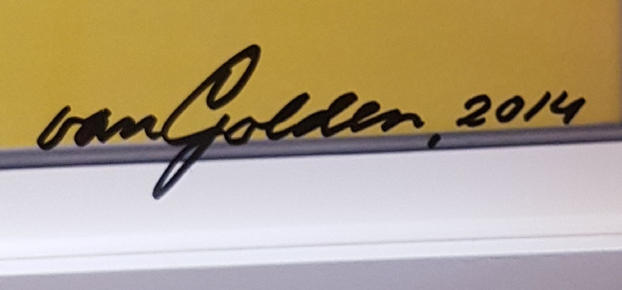 Daan van Golden signaturen Gele reflectie (Yellow Reflection)