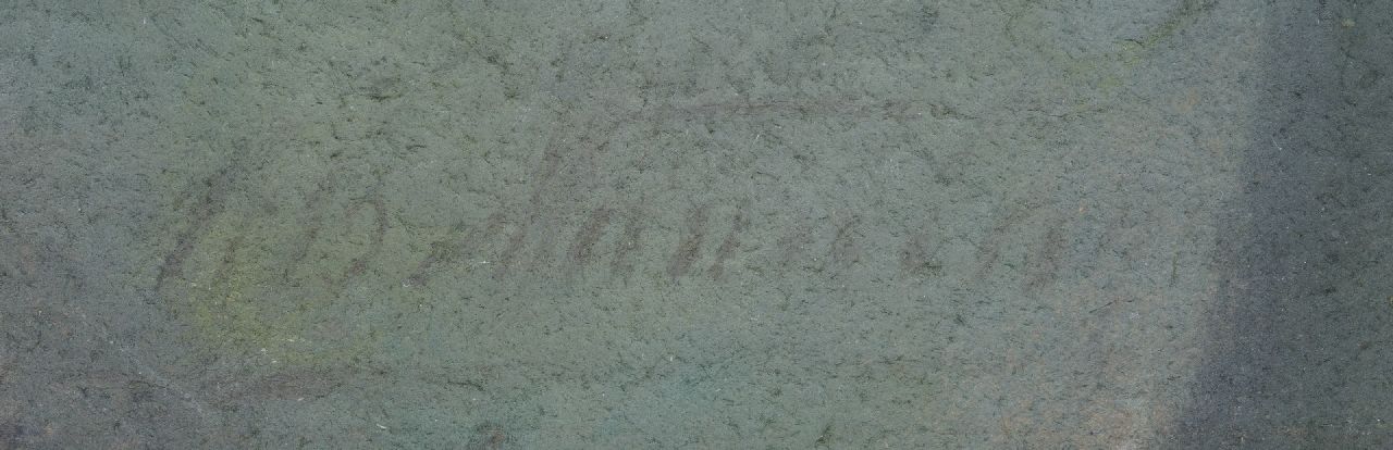 Dirk Berend Nanninga signaturen Herfstochtend