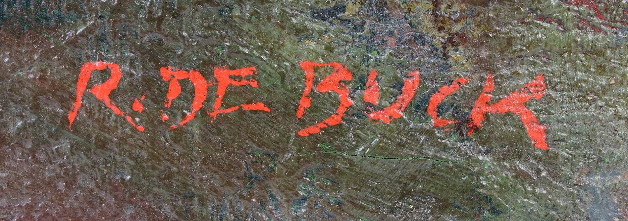 Raphaël de Buck signaturen Bloemstilleven