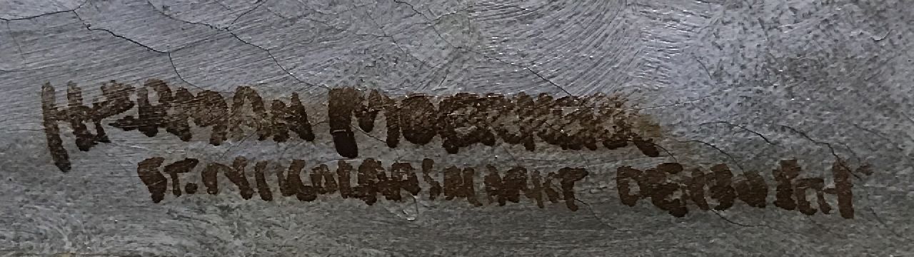 Herman Moerkerk signaturen St. Nicolaasmarkt, Den Bosch