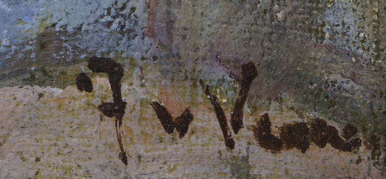 Jan van Vuuren signaturen Straatje in Elburg