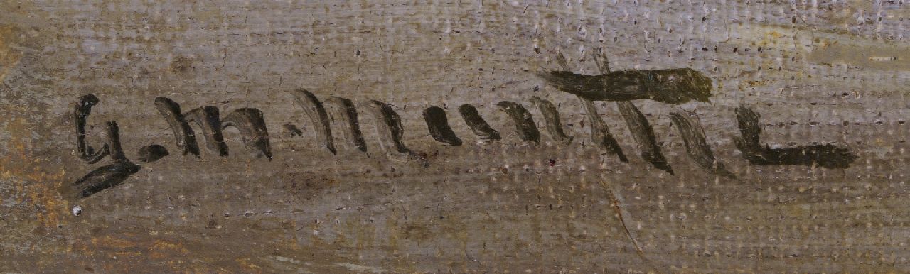 Morgenstjerne Munthe signaturen De terugkeer van de 'KW9' op het strand van Katwijk