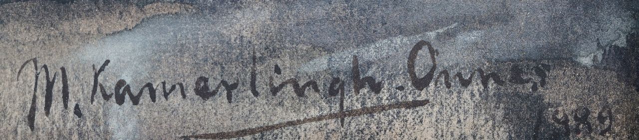 Menso Kamerlingh Onnes signaturen Kinderportretje