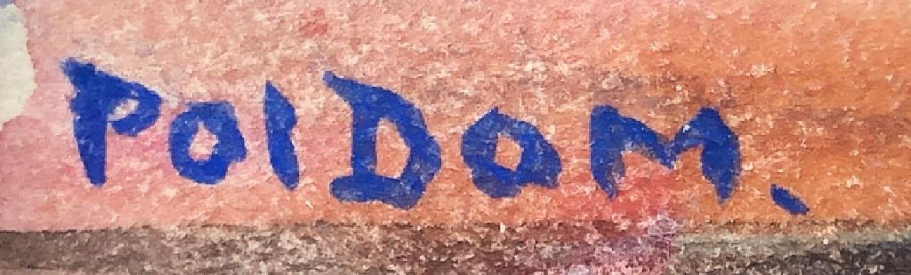 Pol Dom signaturen Op de kanosteiger