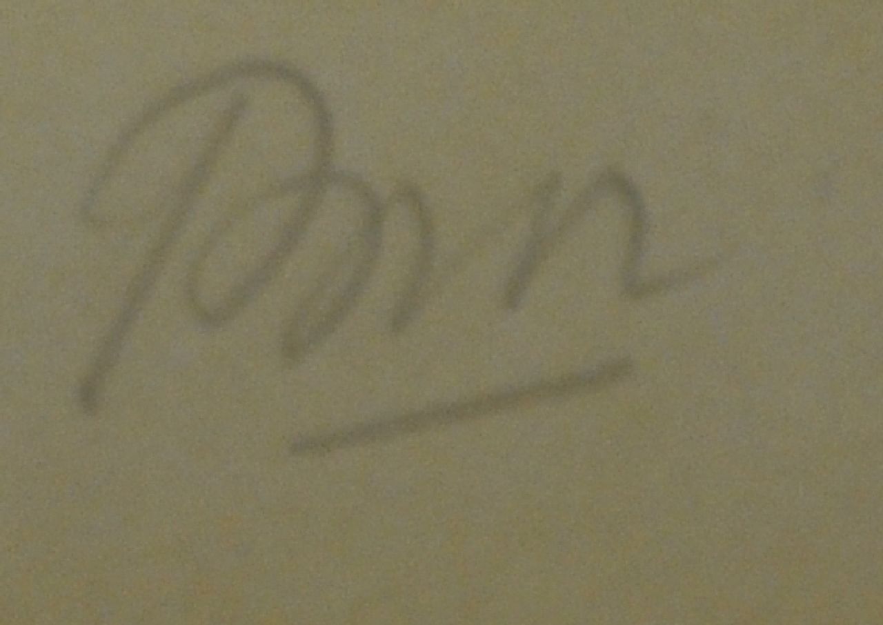 Gerrit Benner signaturen Fries landschap