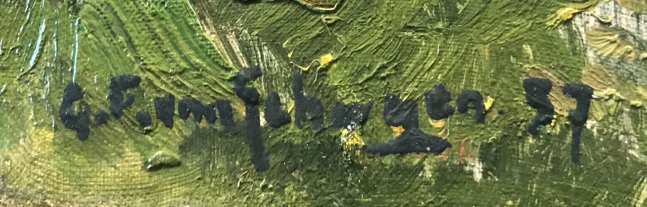 Gerbrand Frederik van Schagen signaturen De Noordhavenpoort, Zierikzee