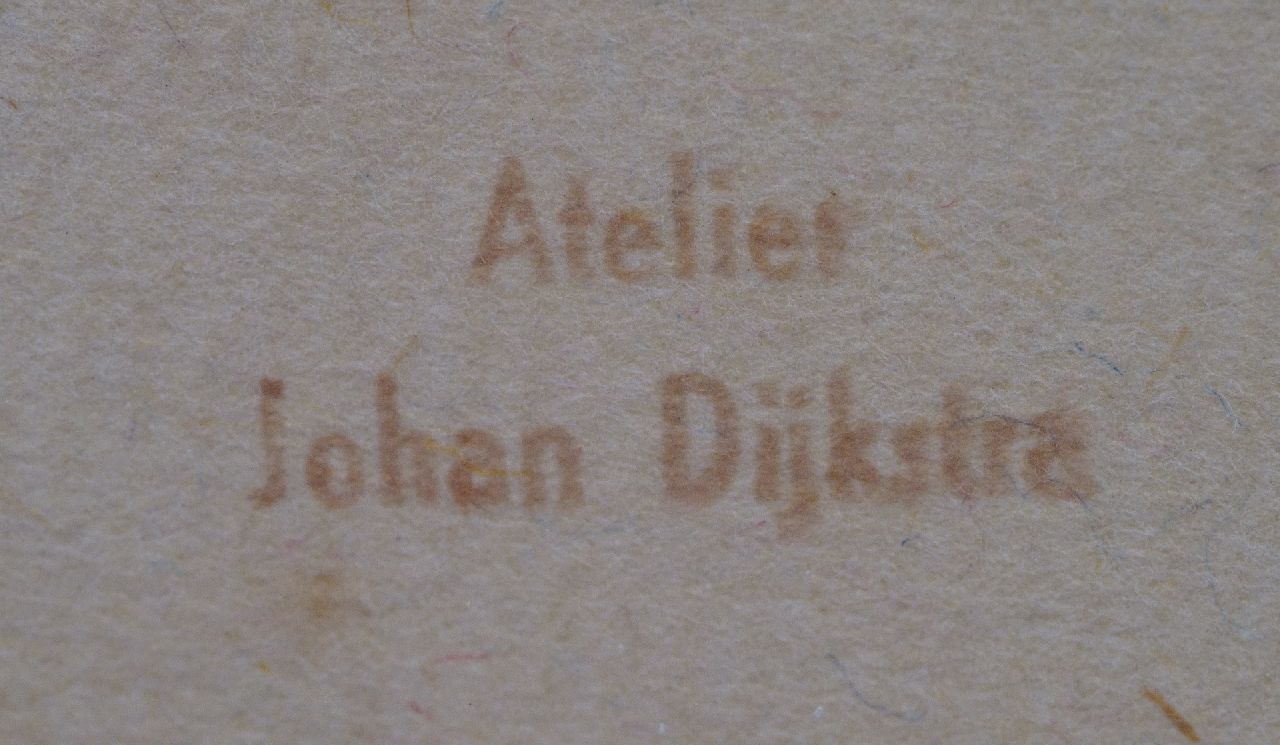 Johan Dijkstra signaturen Naaktstudie