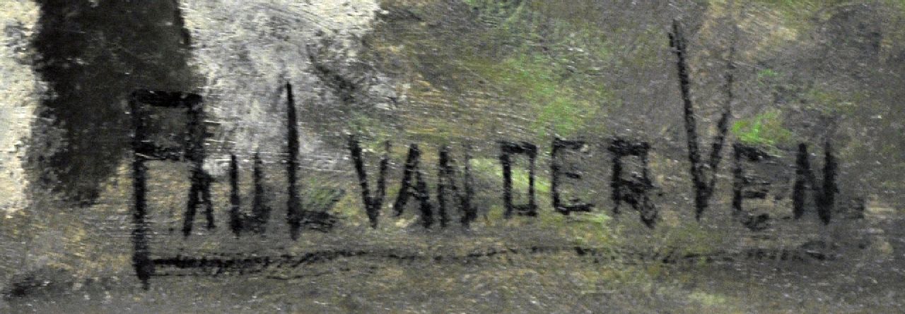 Paul van der Ven signaturen Zomerweelde