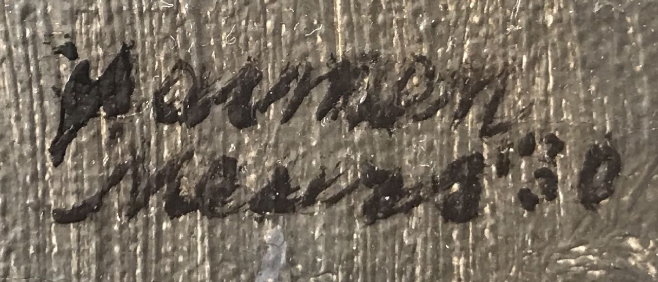Harmen Meurs signaturen Haar pietje