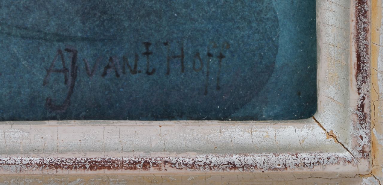Adriaan van 't Hoff signaturen Maanvissen