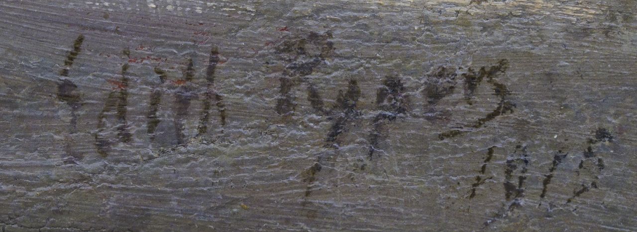 Edith Pijpers signaturen Huis met appelboom