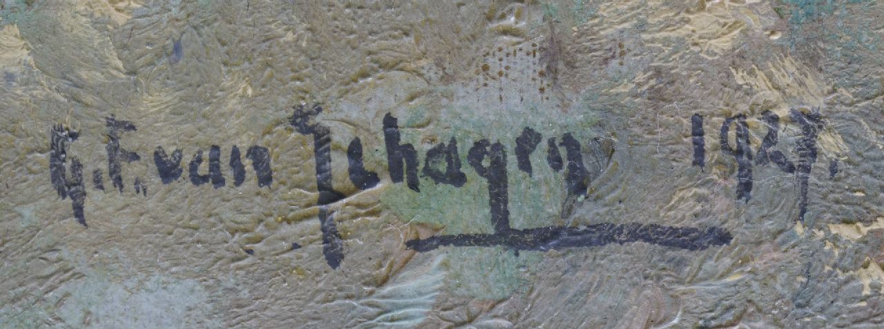 Gerbrand Frederik van Schagen signaturen Rogge oogsten