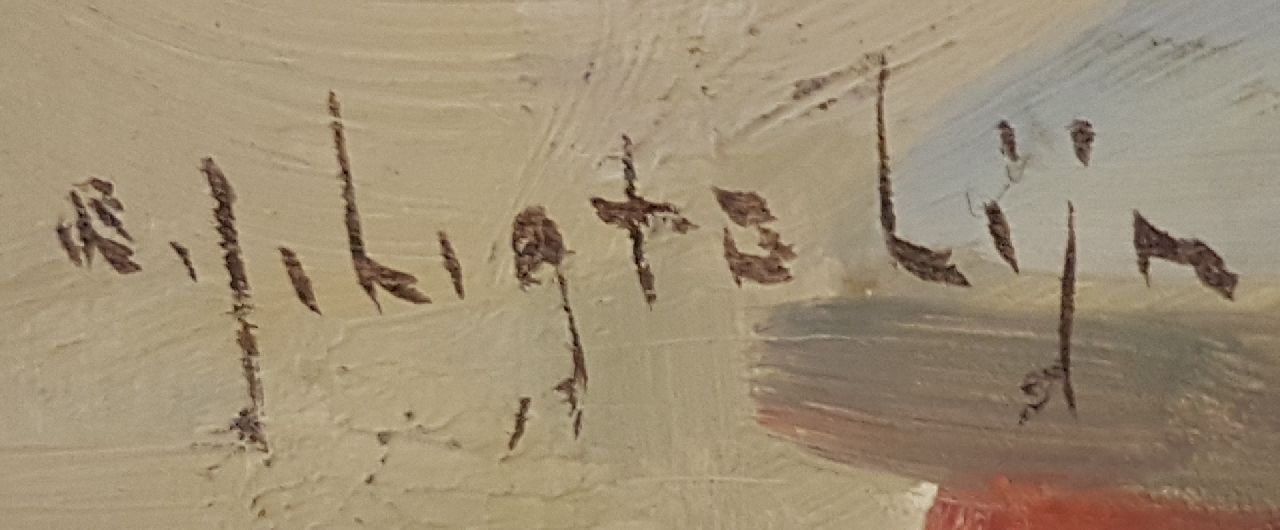 Evert Jan Ligtelijn signaturen Op het terras
