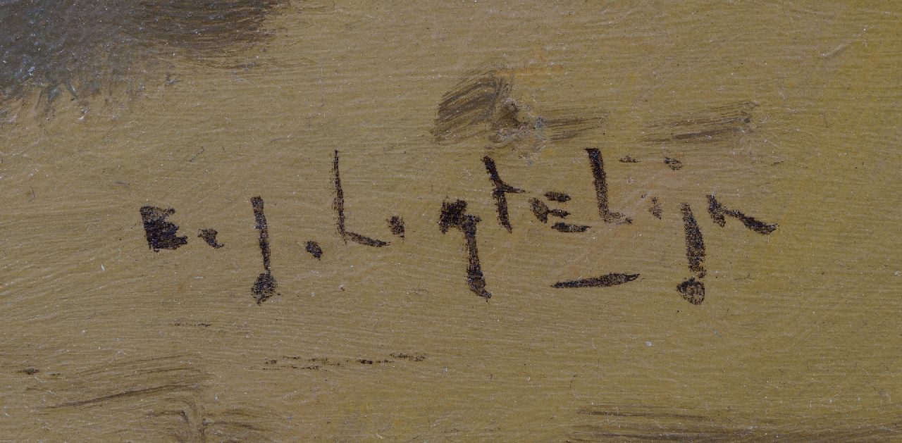 Evert Jan Ligtelijn signaturen Ezeltje rijden op het strand