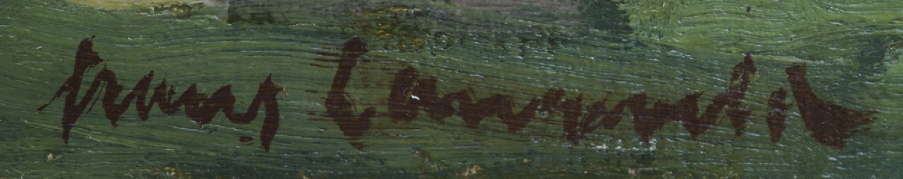 Frans Langeveld signaturen Zandkruier langs de rivier