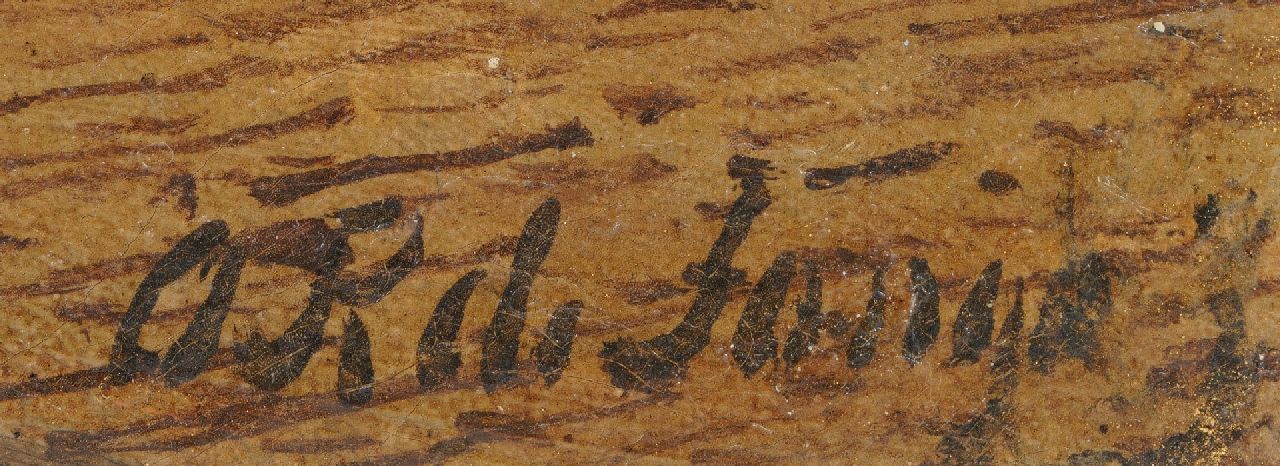Oene Romkes de Jongh signaturen Stadsgezicht