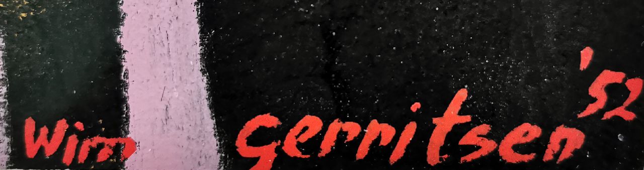 Wim Gerritsen signaturen Zonder titel