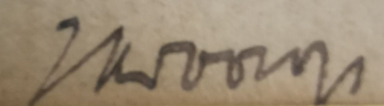 Jan Toorop signaturen Zwervers op de duinen