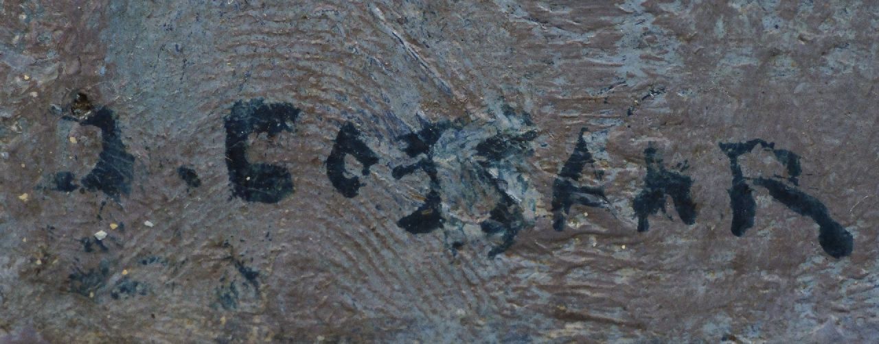 Ko Cossaar signaturen De Thames in de nevel