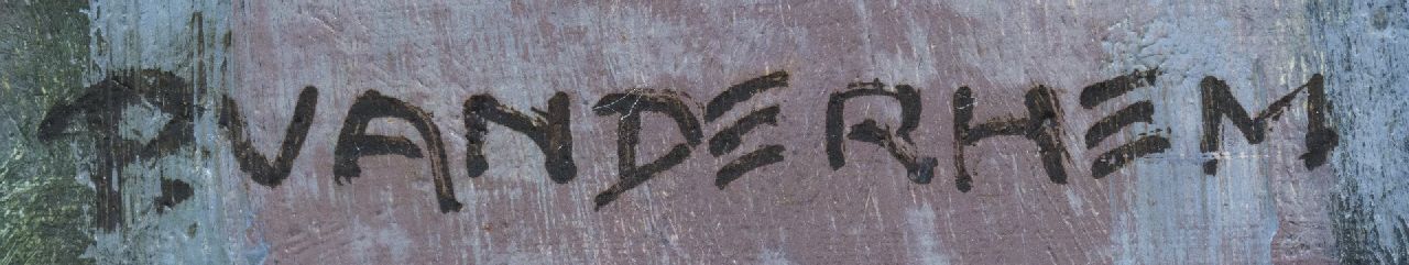 Piet van der Hem signaturen Invallende houtsnip
