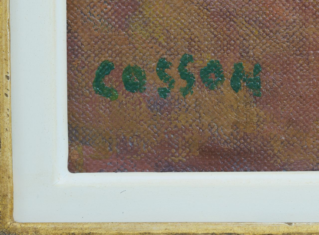 Marcel Cosson signaturen Op de renbaan